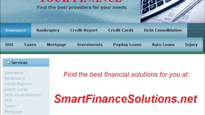 SMARTFINANCESOLUTIONS.NET - Is there a company out there that can help me?