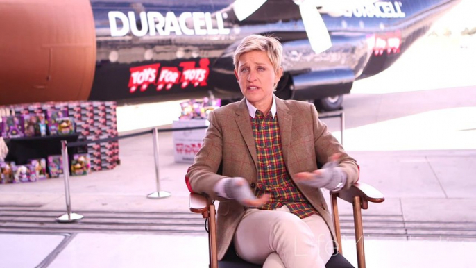 Ellen DeGeneres joins Duracell® to help Toys for Tots