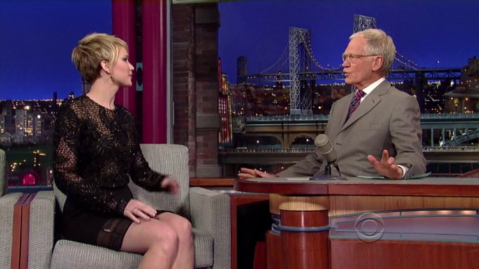 Jennifer Lawrence on David Letterman