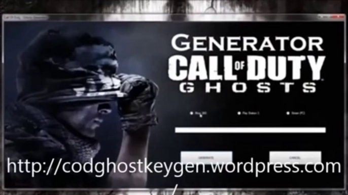 CALL OF DUTY GHOST CD KEY KEYGEN GENERATOR Clé Générateur november