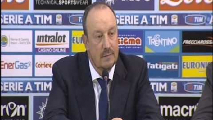 Napoli - Parma 0-1 - Conferenza stampa di Donadoni e Benitez (23.11.13)