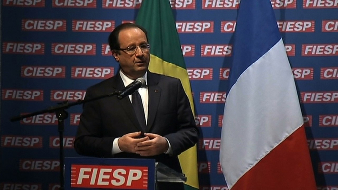 Rencontre avec M. Paulo SKAF, président de la FIESP (fédération des industries de l’Etat de São Paulo), et la communauté d'affaires de São Paulo - Allocution du chef de l’Etat