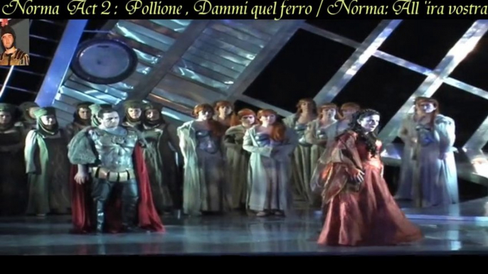 Norma Act 2  Scene 3  : Dammi quel ferro ....  All' ira vostra