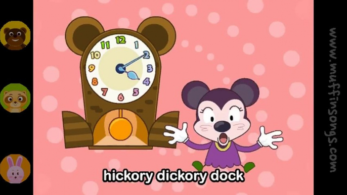 Nursery Rhymes & Children Songs - Hickory Dickory Dock