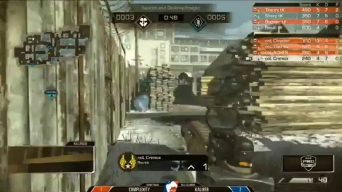 MLG Colombus - VOD - Call of Duty Ghosts - Complexity Vs Kaliber - Game 4