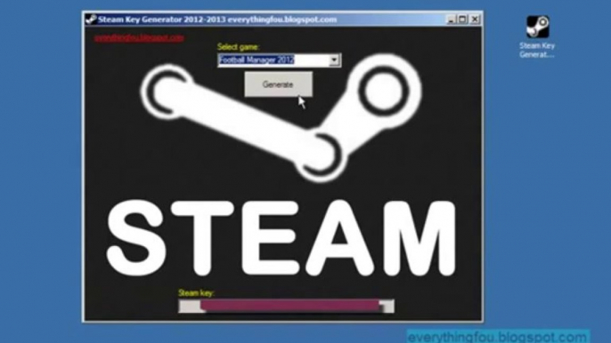 Steam Key Generator DOWNLOAD keygen-2013