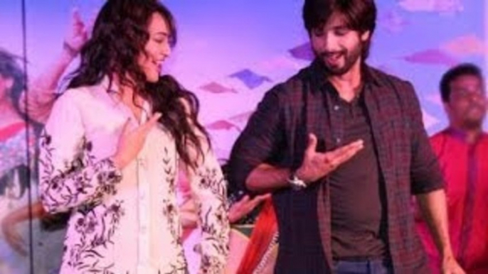 Shahid Kapoor, Sonakshi Sinha & Prabhu Deva Promote R Rajkumar