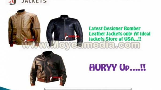 Mens Slim Fit Leather Jacket-idealjackets