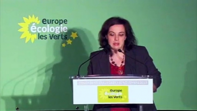 Discours d'Emmanuelle Cosse au congres EELV à Caen en 2013