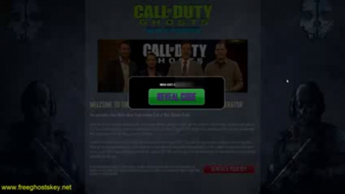 Call of Duty Ghosts CD Keys Giveaway [Online Key Generator] \ Keygen \ FREE Download