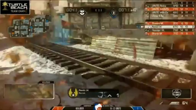 MLG Colombus - VOD - Call of Duty Ghosts - Kaliber Vs Unite - Game 4