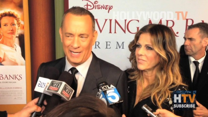 Tom Hanks at Saving Mr. Banks Premiere - Hollywood.TV