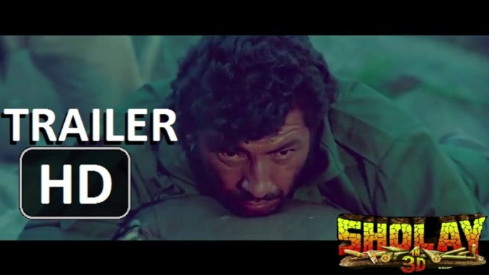 SHOLAY 3D - THEATRICAL TRAILER ᴴᴰ | 3 Jan 2013 | AMITABH, DHARMENDRA, HEMA MALINI