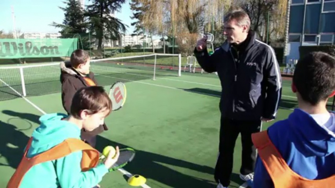 Inauguration du court de tennis "Georges DELAHAYE"