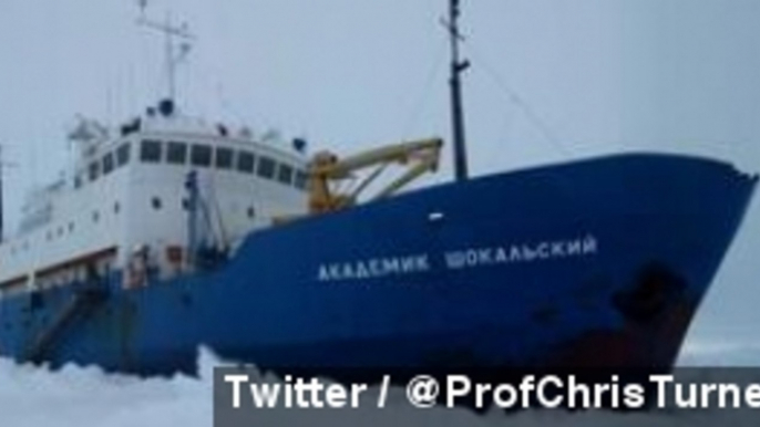 Ship Trapped In Ice Awaits Last-Ditch Rescue Effort