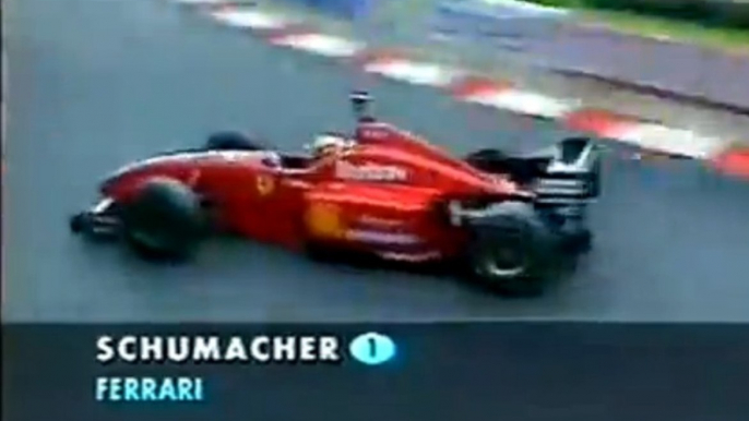 Michael Schumacher Crash - 1996 F1 Monaco Grand Prix