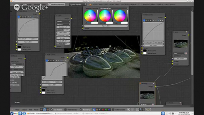 Blender Compositing nodes hangout nocturno node cycles compositing