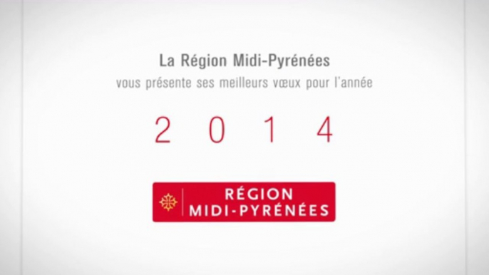 Carte de voeux 2014 Région Midi-Pyrénées