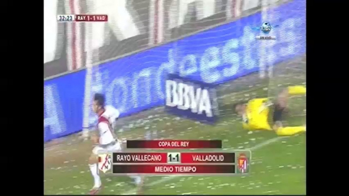 Rayo Vs Valladolid 1-1, MT