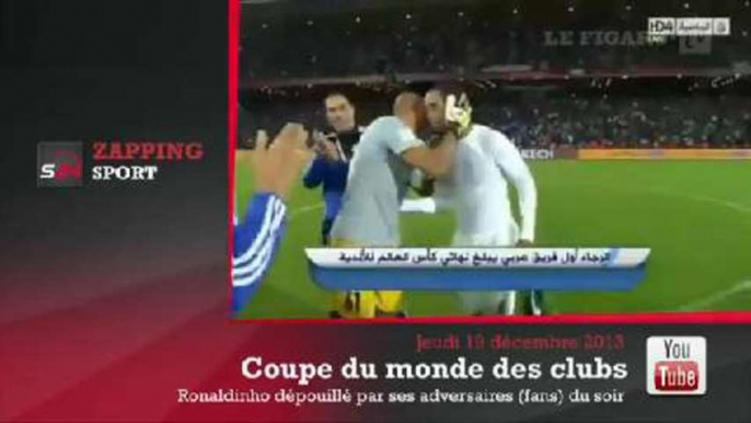 Zap' Sport : Ronaldinho dépouillé, Chamakh décliné en chanson