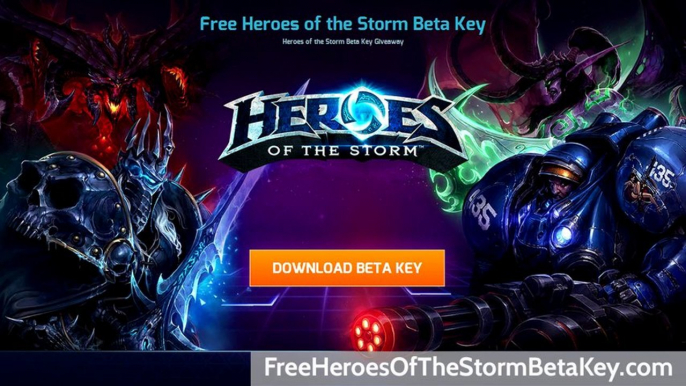 Heroes of the Storm Beta Key