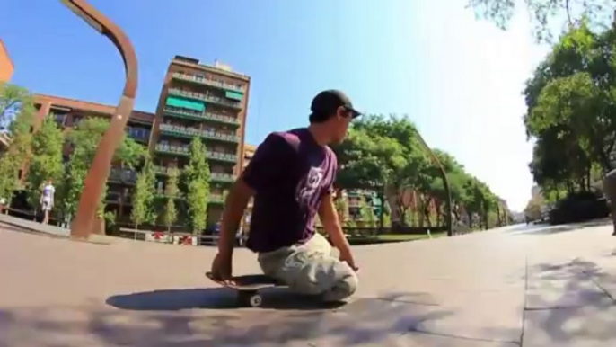 Skater without legs - Desable Skateboard rider!