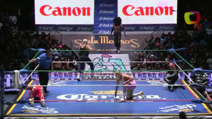 Atlantis, Máscara Dorada, Volador Jr. vs Euforia, Mr. Niebla, Último Guerrero