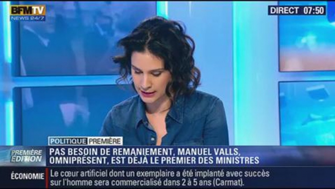 Politique Première: Manuel Valls: Le "premier" des ministres ? - 07/01