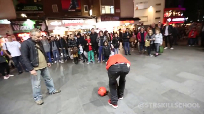 STREET FOOT - Gros talent! Tricks de dingue!