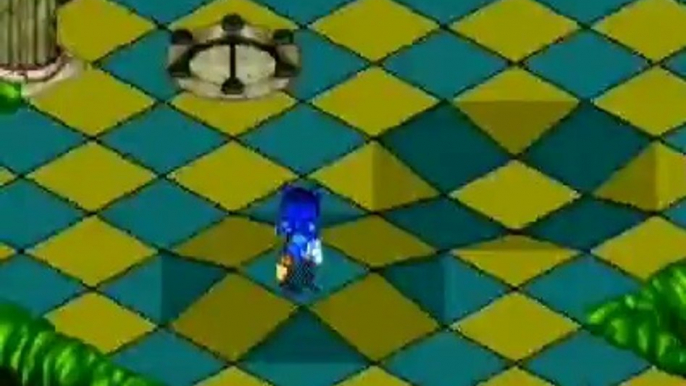 Sonic 3D Flickies' Island - Sonic 3D isométrique