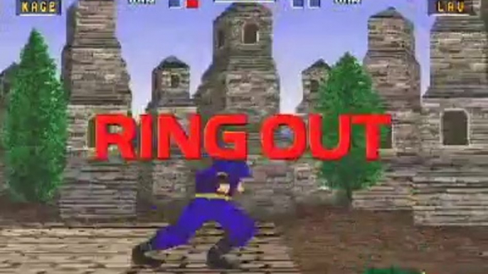 Virtua Fighter 2 - Ring out