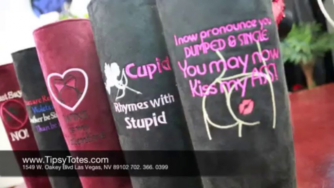Unique 2014 Valentines Day Gift Ideas for Him or Her | Tipsy Totes Wine Totes pt. 5
