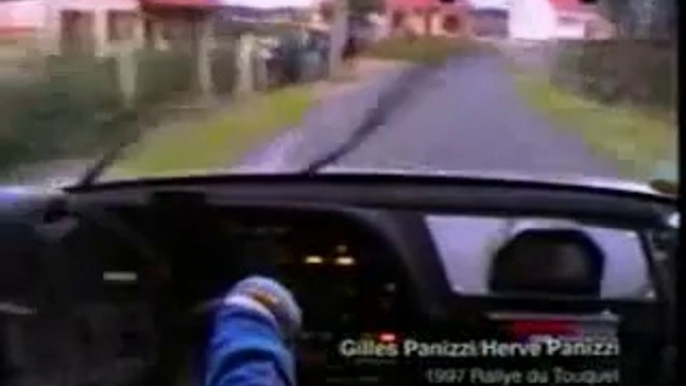 Gilles Panizzi Rally Peugeot 306 Maxi [in-car]