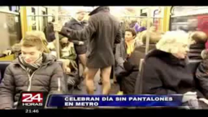 Miles de personas viajaron sin pantalones en el metro de distintas ciudades