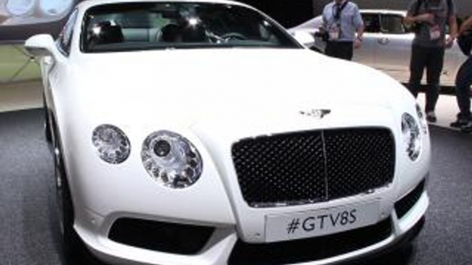 Bentley GTV8S North American Debut: Brand Celebrates Record Sales And Looks Forward To Their First SUV