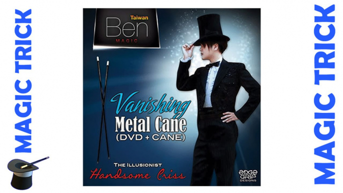 Vanishing Metal Cane (Black) by Taiwan Ben Magic - Magic Trick