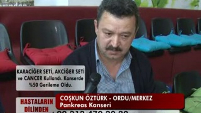 COŞKUN ÖZTÜRK ( PANKREAS KANSERİ )