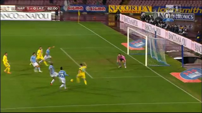 Napoli vs Lazio (1-0) Goal Gonzalo Higuain [29.1.2014]