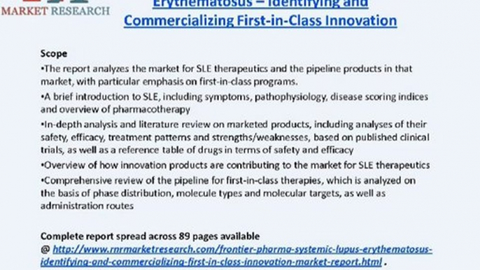 Systemic Lupus Erythematosus Industry