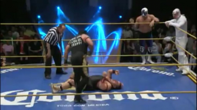 Atlantis, La Máscara, Máximo vs Ephesto, Mephisto, Volador Jr.