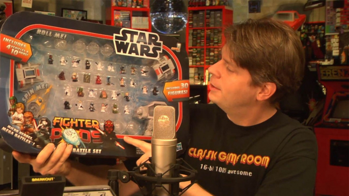 Classic Game Room - CGR Toys STAR WARS FIGHTER PODS review