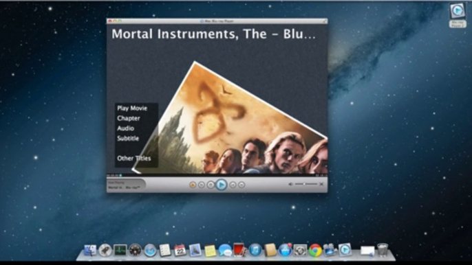 How to play  Blu-ray movie The Mortal Instruments on Macgo Mac Blu-ray Player?