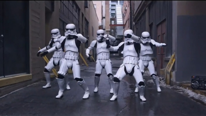 Star Wars Stormtroopers Hip Hop & Twerk!!