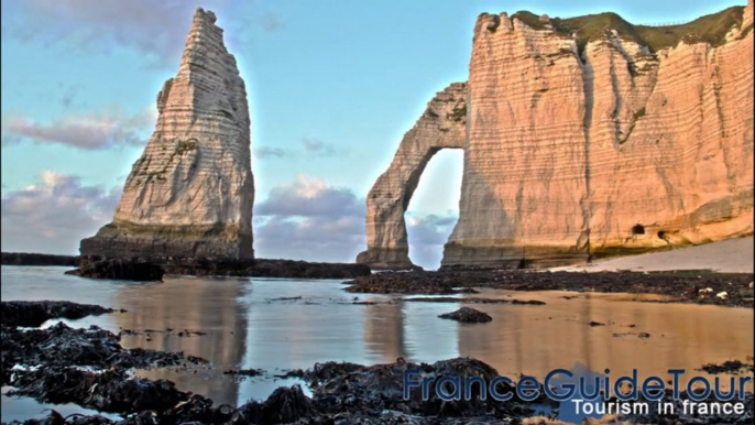 Les falaises d'Étretat (Guide touristique, notrebellefrance, Seine-Maritime, Haute-Normandie)