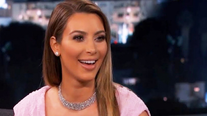 Kim Kardashian Reveals Khloe Secret On Jimmy Kimmel