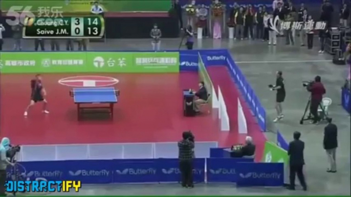 Un match de Ping Pong impressionnant!