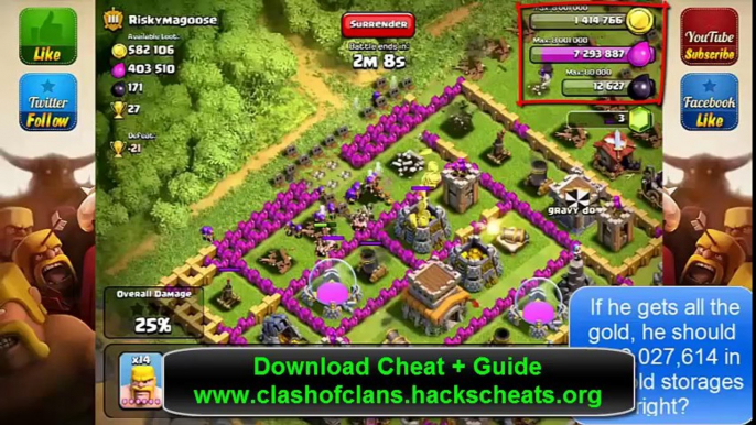 Free Clash of Clans Hack - Clash of Clans Cheats Unlimited Gems [Jan 2014]