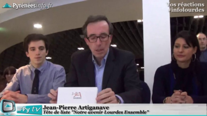 [LOURDES] Municipales 2014 Jean-Pierre Artiganave est candidat (27 janvier 2014)