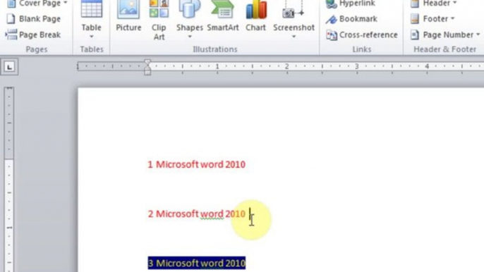 Lesson  30 Page Break (Microsoft Office Word 2007_2010 Free Tutorial Urdu Hindi Video Training taleem.tv Pakistan Education