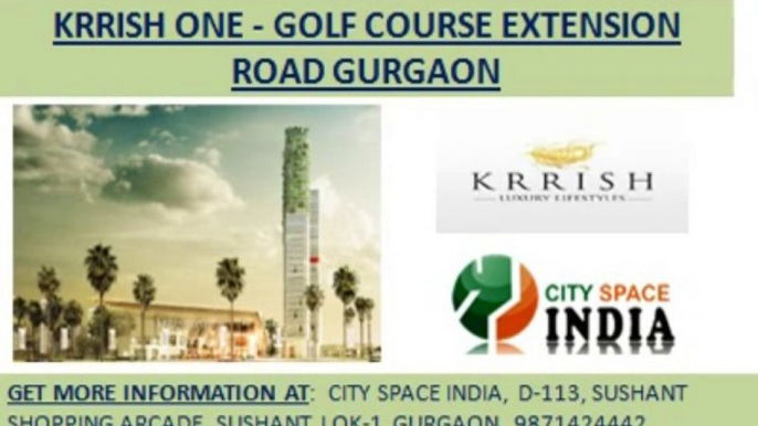 Krrish golf course extension road[[9873687898]]Krrish One Soft Launch